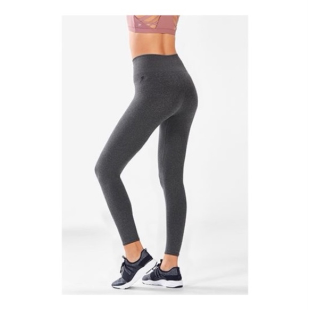 Fabletics seamless legging, Heathered Grey, small